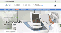 Desktop Screenshot of bioanalisisibague.com